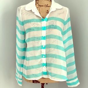 Forever 21 Button Down Blouse